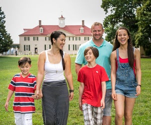 Visit the home of George Washington in Virginia. Photo courtesy of Mount Vernon