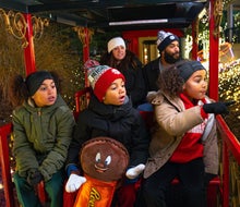 Hershey Park's Candy Cane Lane is the stuff of sweet, holiday memories. Photo courtesy of Hershey Park