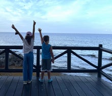 Have a laid-back family vacation in Isla Mujeres, Mexico. Photo by the author
