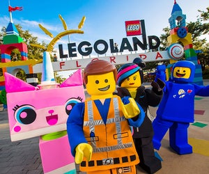 Legoland Florida is filled with rides, fun characters, and even a water park. Photos courtesy of Legoland Florida Resort
