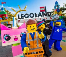 Legoland Florida is filled with rides, fun characters, and even a water park. Photos courtesy of Legoland Florida Resort