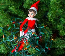 Uh-oh! The elf tangled up your tree lights! Photo by Mark Baylor, courtesy of Flickr (CC BY-NC-ND 2.0)