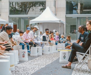 Create your own kind of music at the South Beach Jazz Festival. Photo courtesy of MasterWing Creative Agency