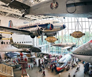 Visit the National Air and Space Museum in nearby Washington, DC. Photo by Pedro Szekely/CC BY 2.0
