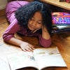 Create a special cozy area where your child relax with a book. Photo by Jody Mercier