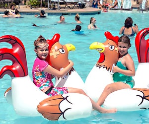 Take a vacation at Tahiti Village in Las Vegas where the sun reigns supreme. 